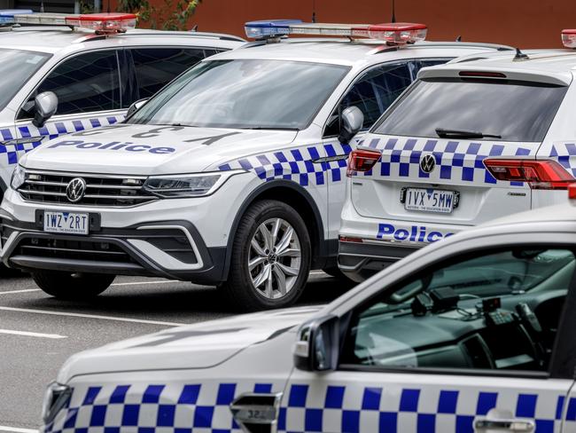 MELBOURNE, AUSTRALIA - NewsWire Photos - February 13, 2025: Victoria Police vehicles in Melbourne, Police Generic.  Picture: NewsWire / David Geraghty