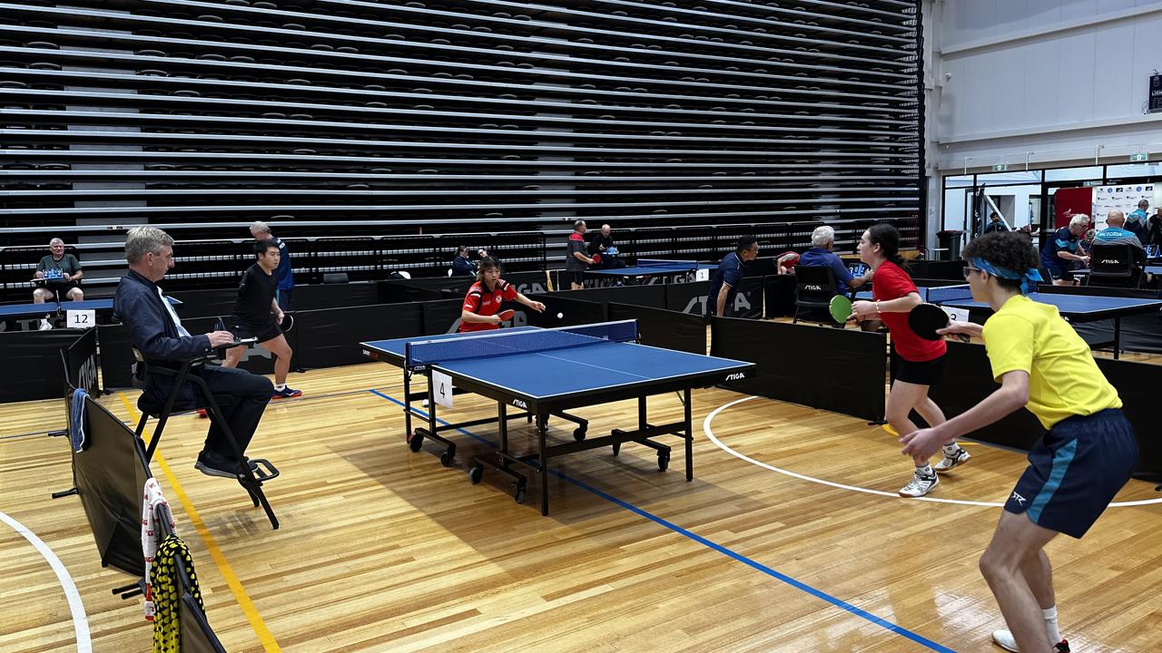 The 2023 Victorian Open table tennis championships were held in Traralgon at the Gippsland Regional Indoor Sports Stadium in April. Picture: Supplied