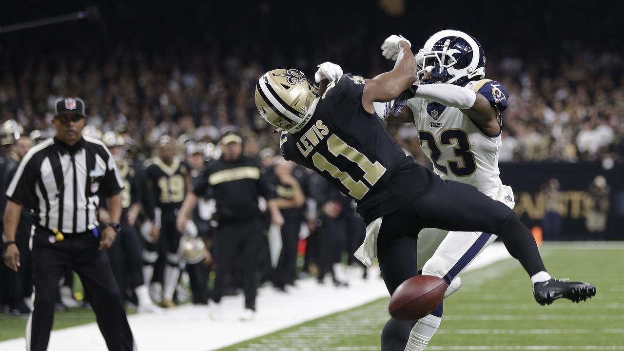 The Rams benefited from a controversial ‘no call’ in their win over the Saints.