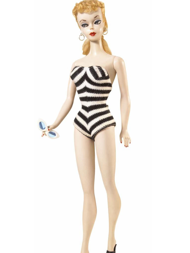 The original 1959 Barbie doll.