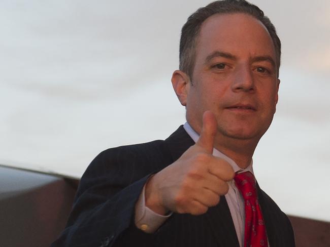 Former White House chief of staff Reince Priebus often battled with other power players. Picture: AFP/Saul Loeb