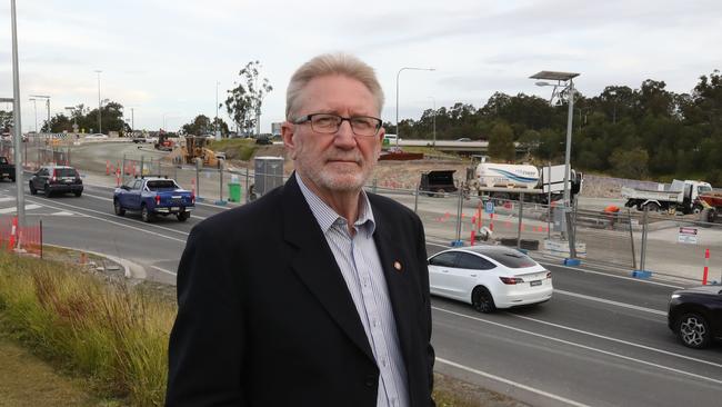 MP Michael Crandon in his electorate. Picture: Glenn Hampson