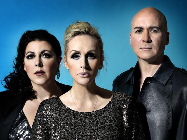 Joanne Catherall, Susan Ann Sulley and Phil Oakey are The Human League. Pic: supplied