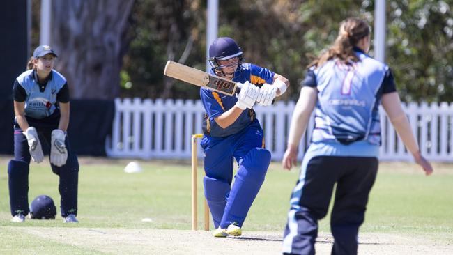 Sandgate-Redcliffe batter Georgia Voll. (AAP Image/Renae Droop)