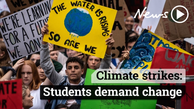 School Strike for Climate Change: Thousands of students skip school for protests