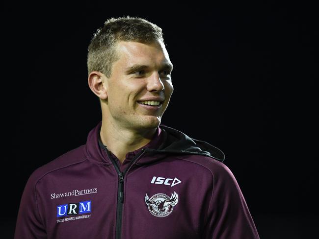 Tom Trbojevic would be a welcome return for the Sea Eagles. Picture: AAP Image/Joel Carrett