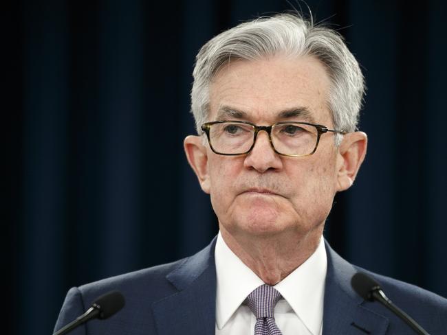 Federal Reserve Chair Jerome Powell. Picture: AP