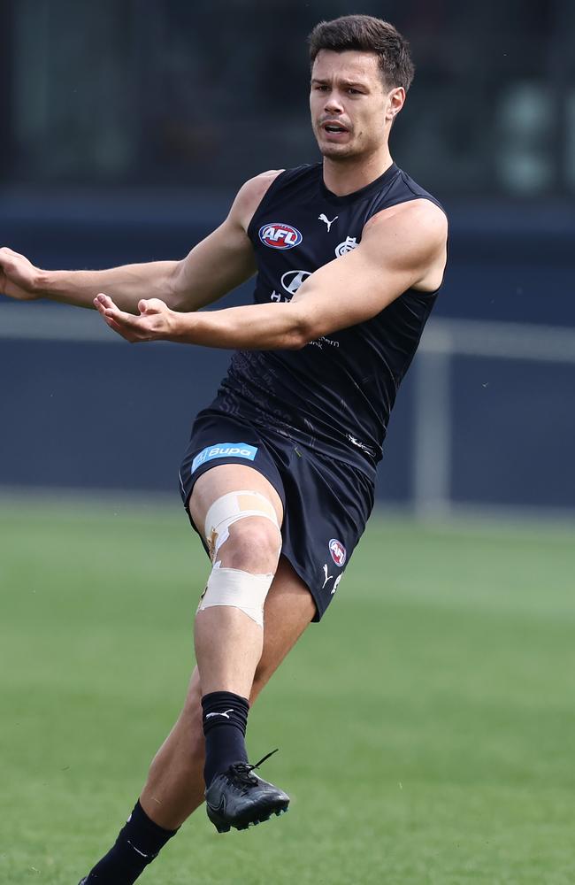 Is it time for a new role for Jack Silvagni? Picture: Michael Klein.