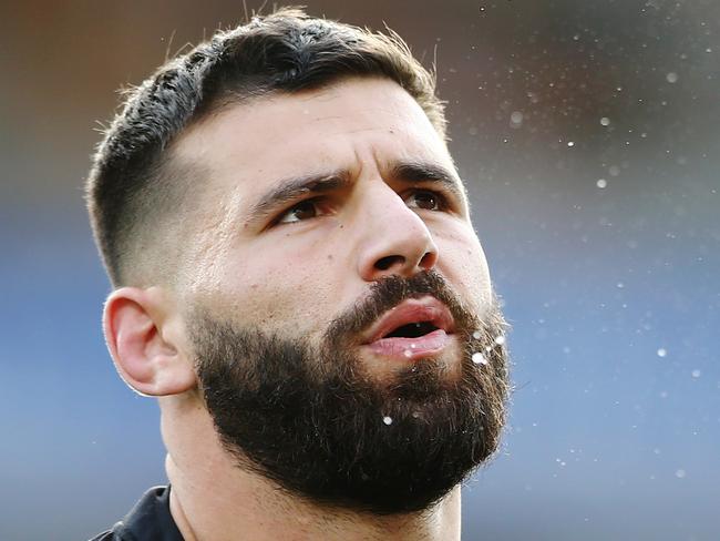 AUCKLAND, NEW ZEALAND - JUNE 30: Josh Mansour of the Panthers during warmup prior to the round 15 NRL match between the New Zealand Warriors and the Penrith Panthers at Mt Smart Stadium on June 30, 2019 in Auckland, New Zealand. (Photo by Anthony Au-Yeung/Getty Images)