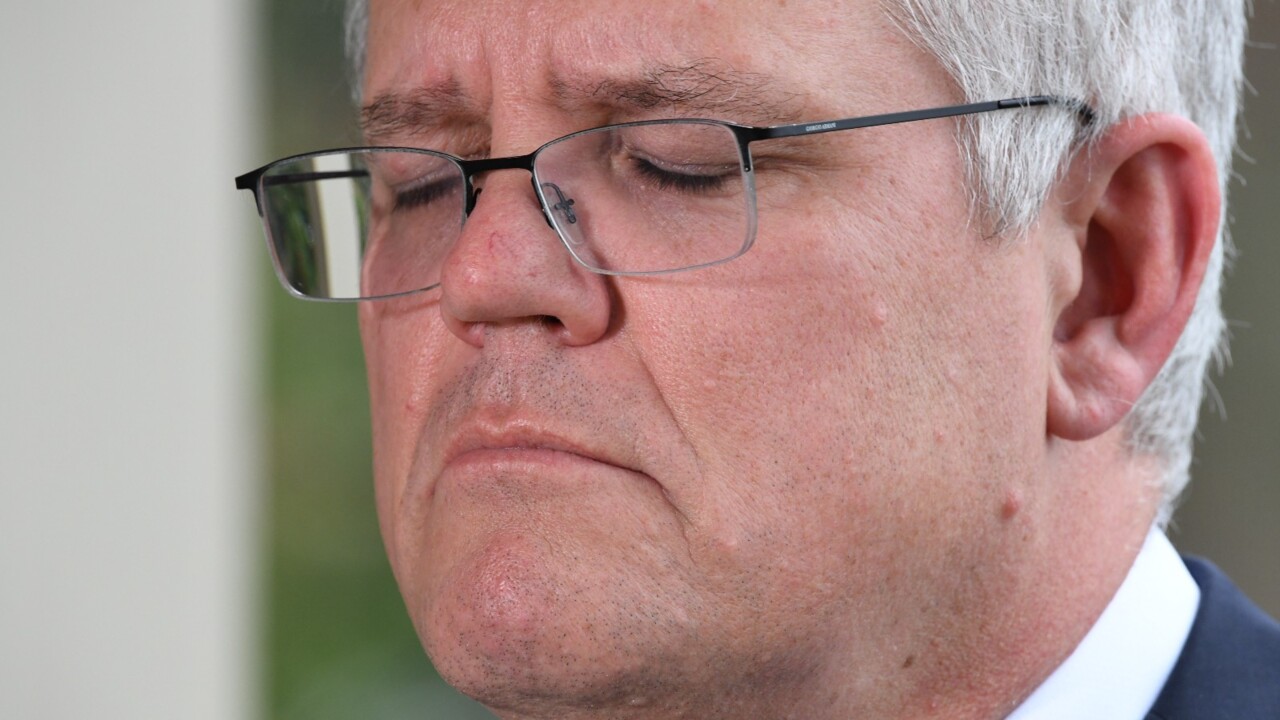 Media left and Labor seem to think the federal election is about 'Scott Morrison's past'