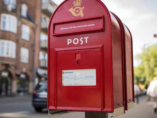 Denmark's state-run carrier will stop delivering letters. Picture: PostNord