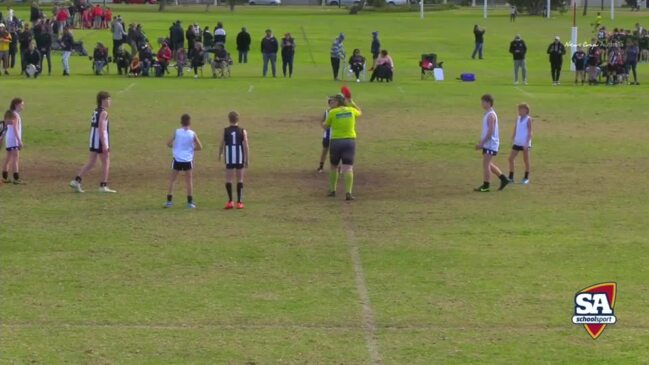 Replay: School Sport SA Sapsasa Country Football Carnival - Barossa and Light v Lower Eyre Peninsula (Div 1)