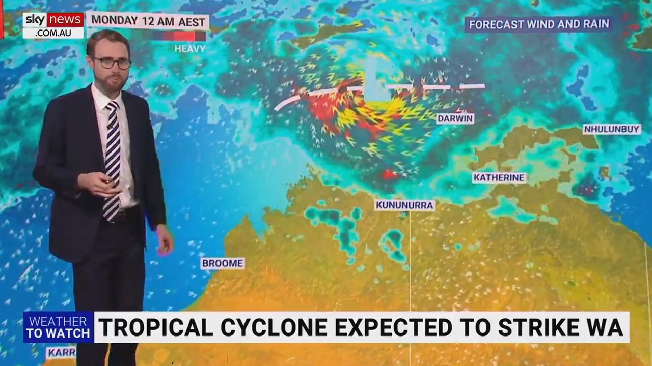 Sky Weather meteorologist Rob Sharpe said the low could develop into a severe tropical cyclone over coming days.