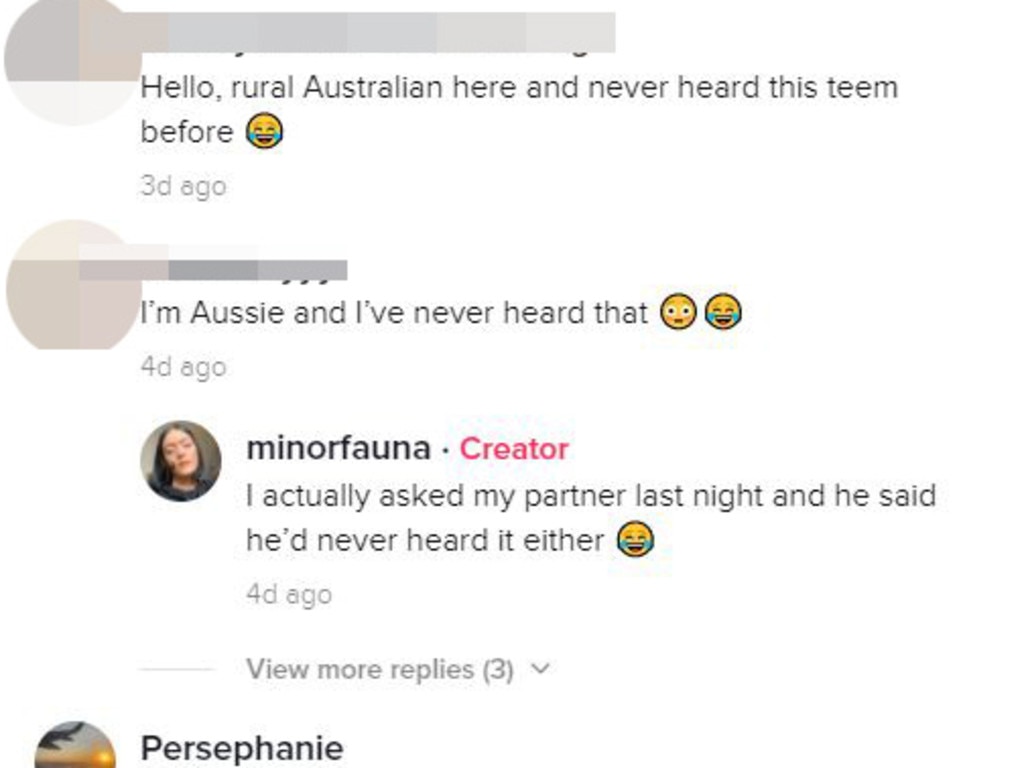 Australians declared they had ‘never heard’ of it. Picture: TikTok