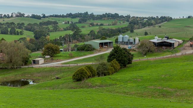 Dairy farm at 185 Ogilvys Lane Poowong for sale
