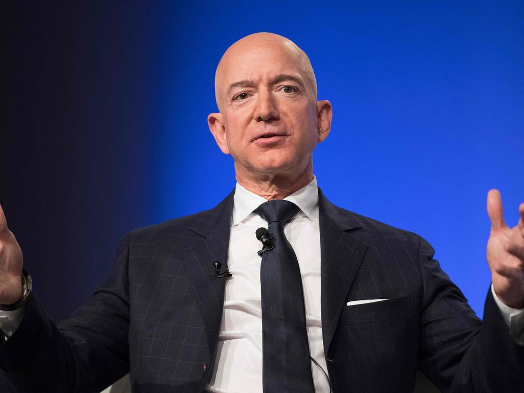 Bezos has managed to hold on to his title as the richest man in the world. Picture: AFP