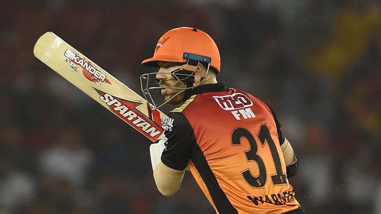 David Warner scored an unbeaten 70 in a losing cause.