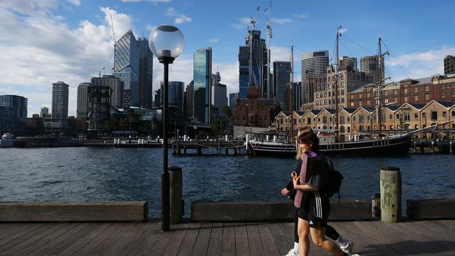 Covid restrictions have eased in NSW and the state looks certain to achieve world-leading 90 per cent vaccination rates before Christmas. Picture: Getty Images