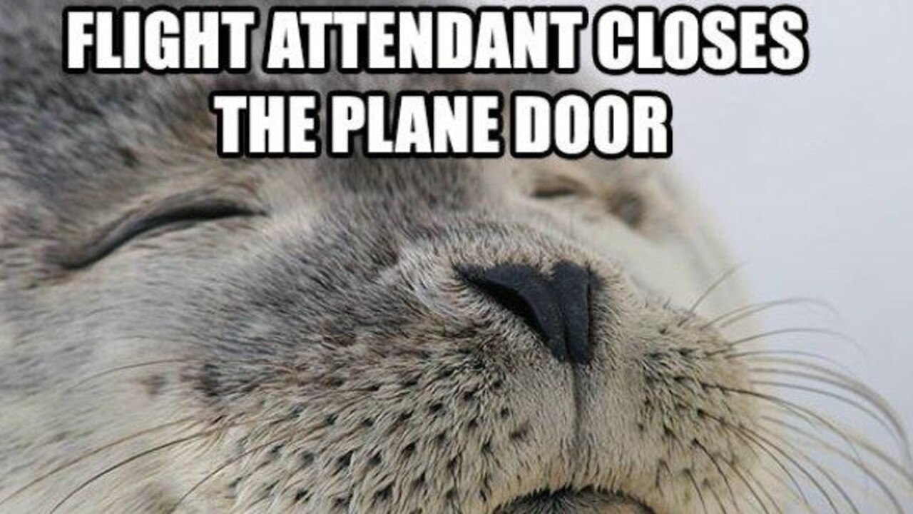 And both seats on either side of you are empty.