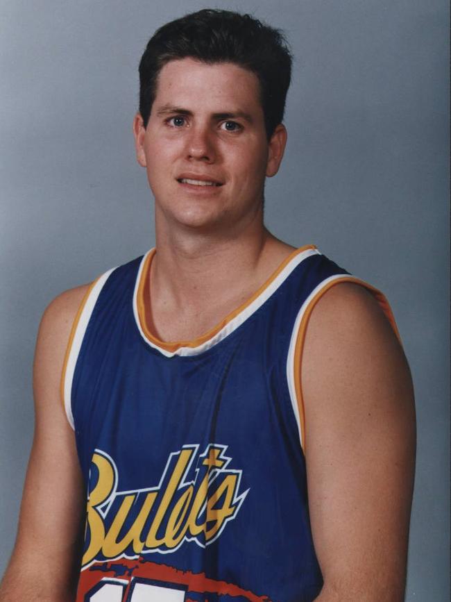 Former Brisbane Bullets basketballer Ryan Stolberg.