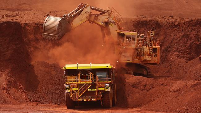 Fortescue Metals Group’s mining operations in the Pilbara region. Picture: Brendon Thorne/Bloomberg via Getty Images