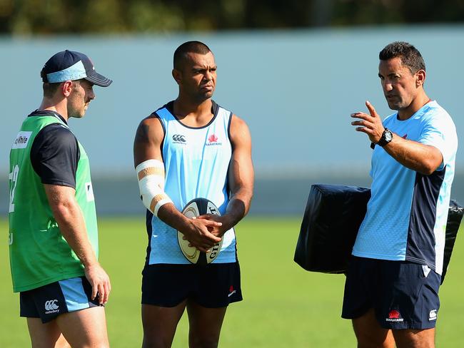 The Waratahs brains trust.