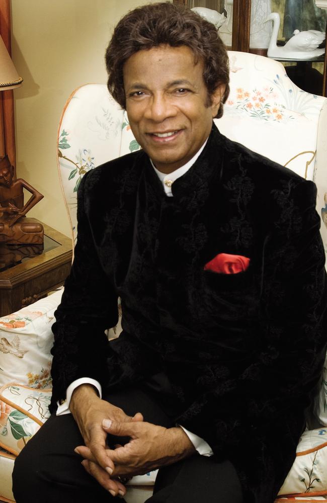 Australian singer Kamahl who is celebrating his 90th birthday in Sydney next week. Picture: Supplied