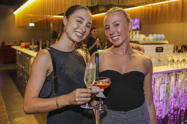 <p>Tayla Coulson and Brooke Coulson at Gold Coast Wonder Women group screening of Magic Mike: Last Dance at Event Cinemas Gold Class Pacific Fair, Broadbeach February 8th, 2023. Picture: Marcelo Lang</p>