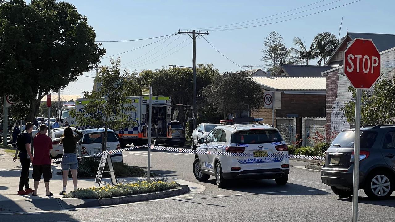 Mr Cuneo and his neighbours were locked down as a result of the stand-off. Picture: Facebook / Michael Cuneo