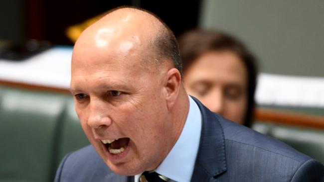 Immigration minister Peter Dutton sought clarification. Picture: Tracey Nearmy/Getty Images