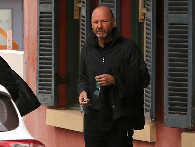 Stephen Rice outside his Sydney home.