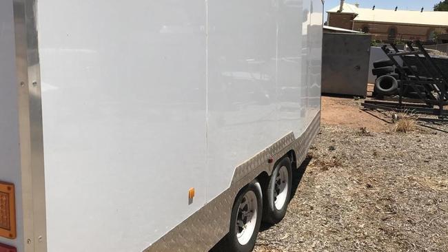 Pittaway’s trailers were “unroadworthy” and had “significant faults”. Picture: Facebook.