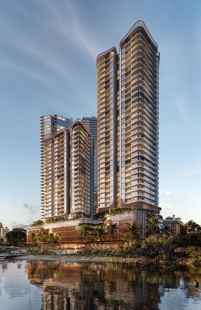 Artist impression of Aniko Group's The Landmark. Picture: Supplied