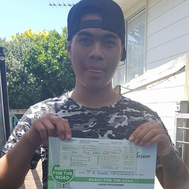 Matu Tangi Matua Reid was on home detention for domestic violence.