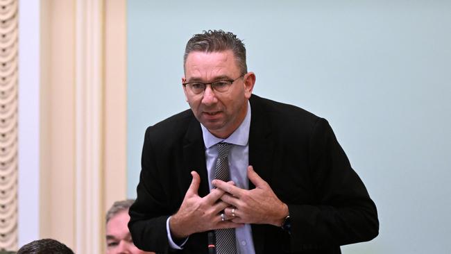 Queensland Minister for Child Safety Craig Crawford. Picture: Dan Peled / NCA NewsWire