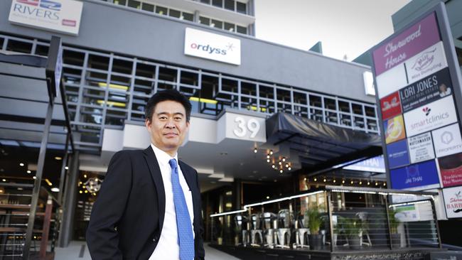 Joseph Miu from Lioncorp Commercial, who negotiated the sale of Sherwood House at 39 Sherwood Rd, Toowong. Picture: Megan Slade