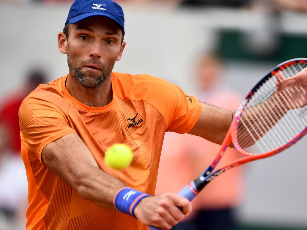 Ivo Karlovic couldn’t defy the years.