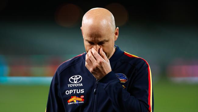 Nicks after losing to Port Adelaide in Round 2 last year. Picture: Daniel Kalisz/Getty Images