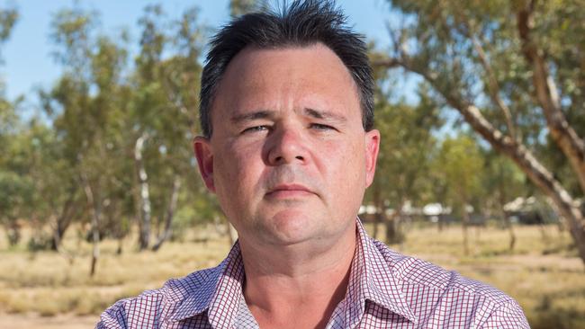 Paul McCue, president of the NT Police Association. Photo: EMMA MURRAY