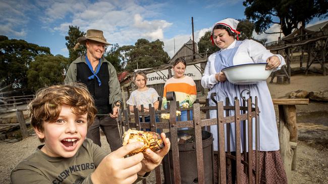 History comes to life at Sovereign Hill. Picture: Jake Nowakowski