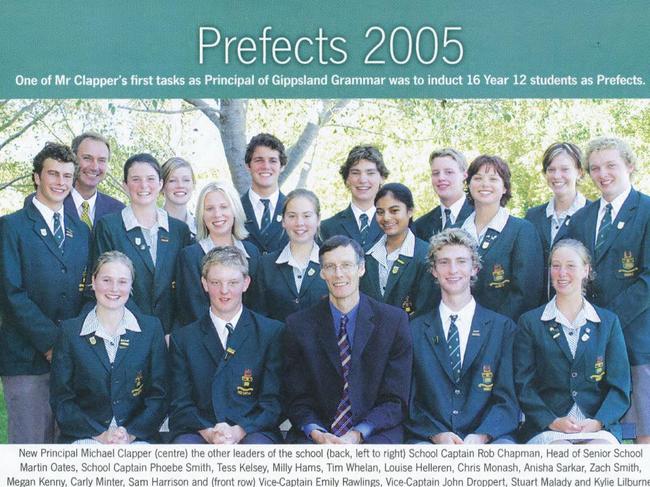 Zach Smith during his time at Gippsland Grammar Picture: Supplied