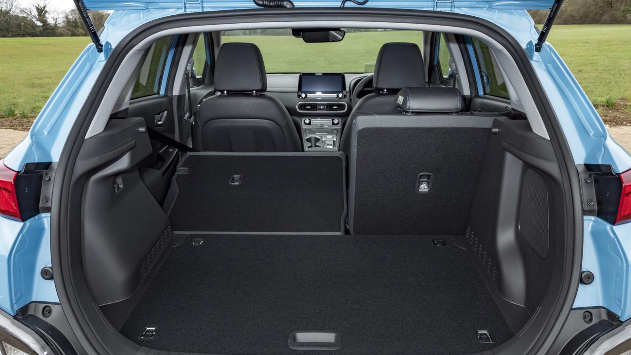 Boot space in the Hyundai Kona Electric Highlander is only 330L.