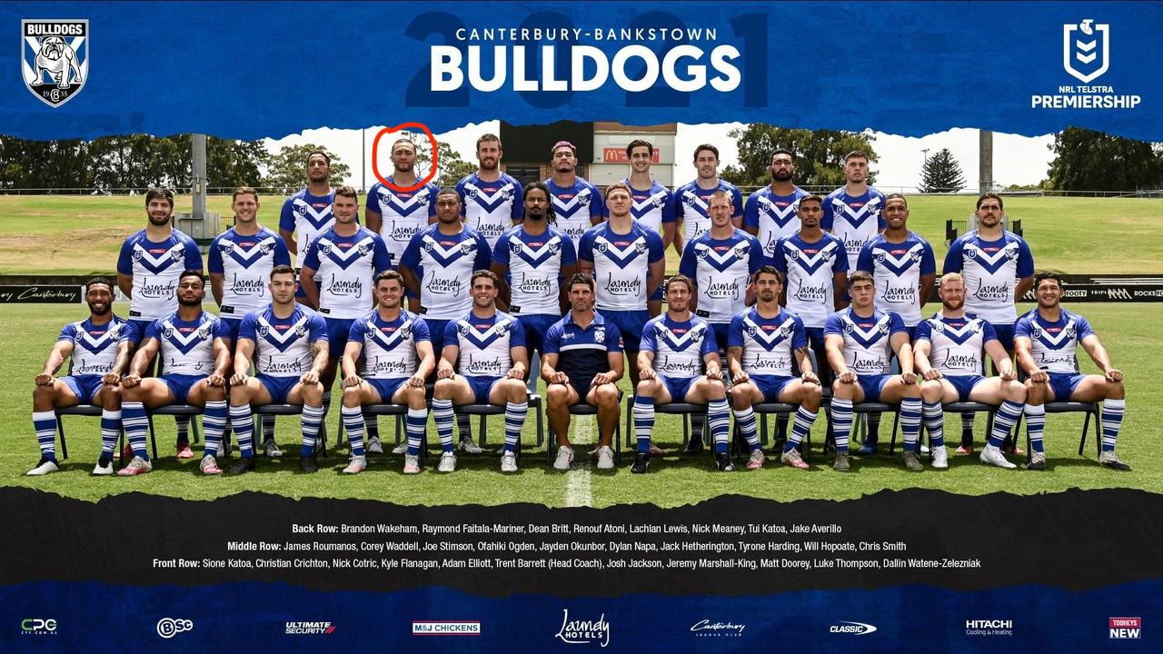 Bulldogs team photo in 2021