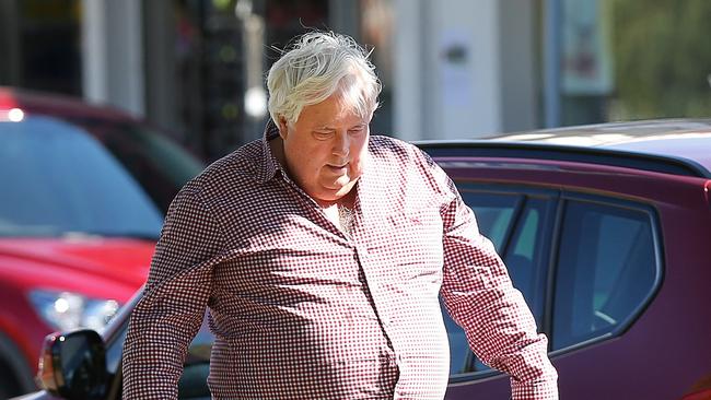 The Clive Palmer experiment, if you call it that, will almost certainly end at this year’s election, whether it be on July 2 or later. Picture: LYNDON MECHIELSEN/THE AUSTRALIAN