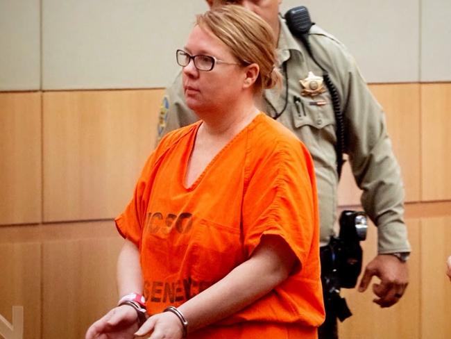 Lisa Cunningham in court in Phoenix, Arizona. Picture: Sunday Night Channel 7