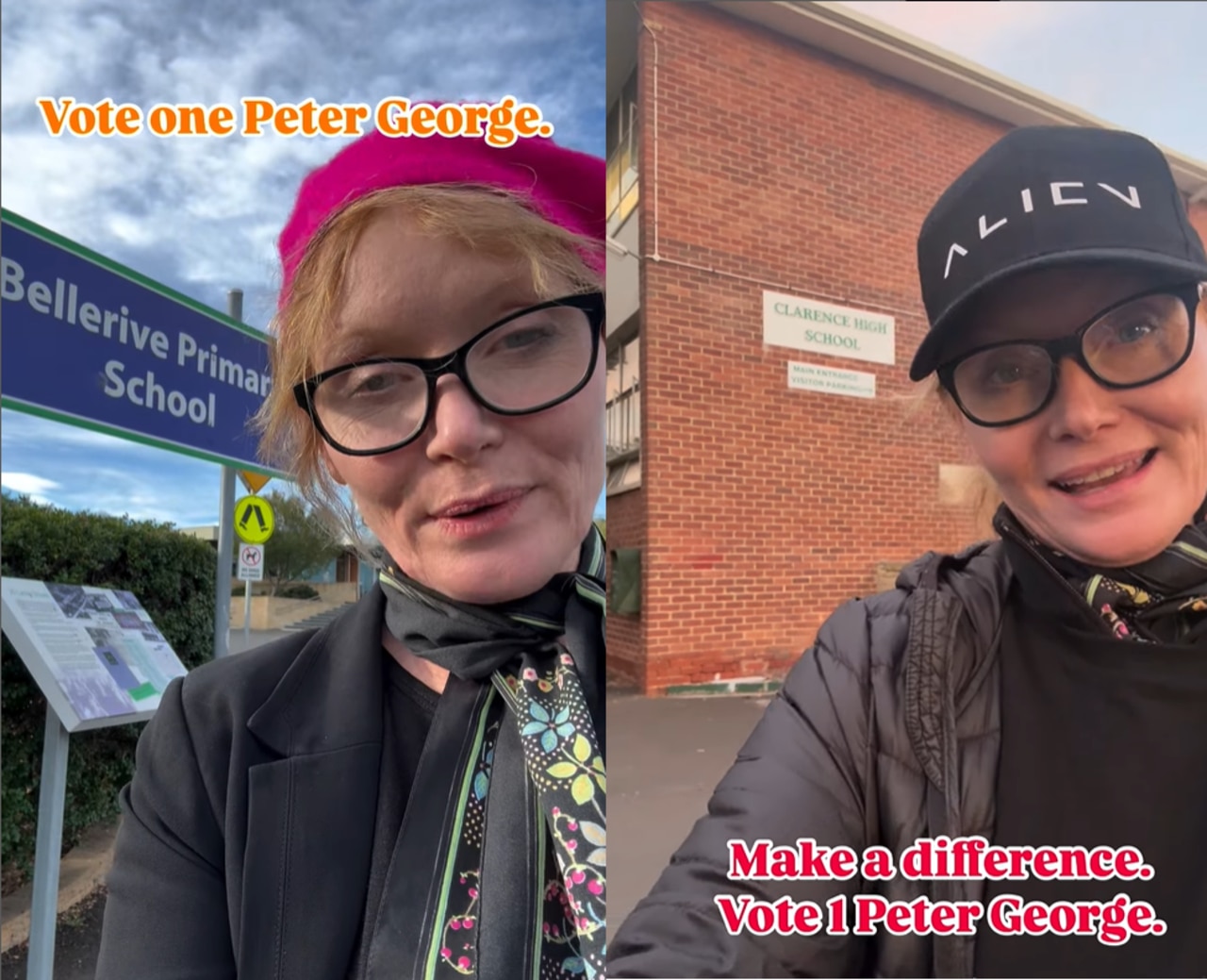 Game of Thrones actor casts her vote at old primary school