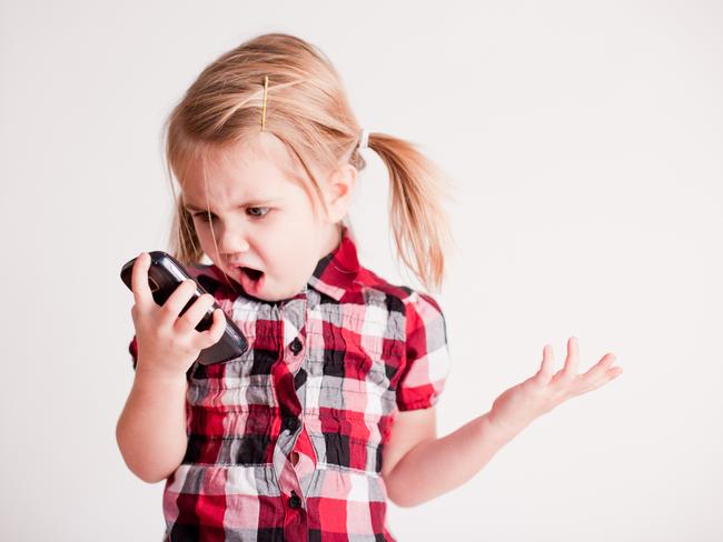 Voice commands don’t encourage kids to use manners. Picture: iStock