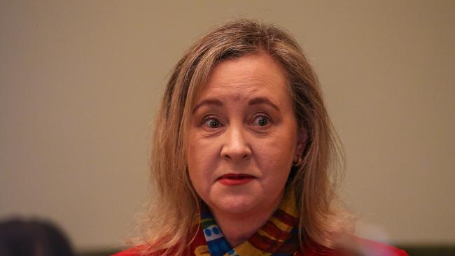 BRISBANE AUSTRALIA 24/08/2023 Attorney-General Yvette D'Ath during question time at Queensland Parliament.Picture: NcaNewsWire/Glenn Campbell