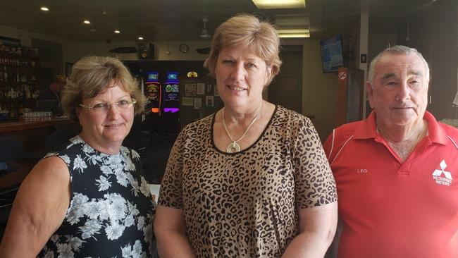 A TEAM: Murgon Business Association secretary, Margaret Long, treasurer, Lorraine Goodchild and president, Leo Geraghty. (File Photo: Contributed)