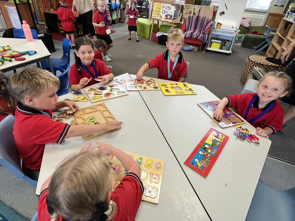 The Prep students at Tinana State School.